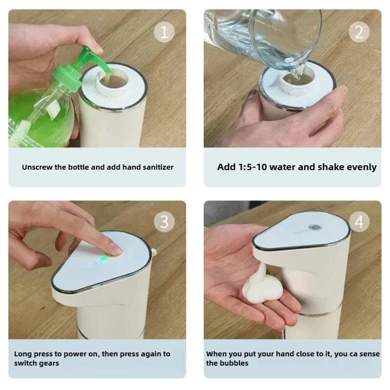 QuickFoam Pro Touchless Wall-Mount Soap