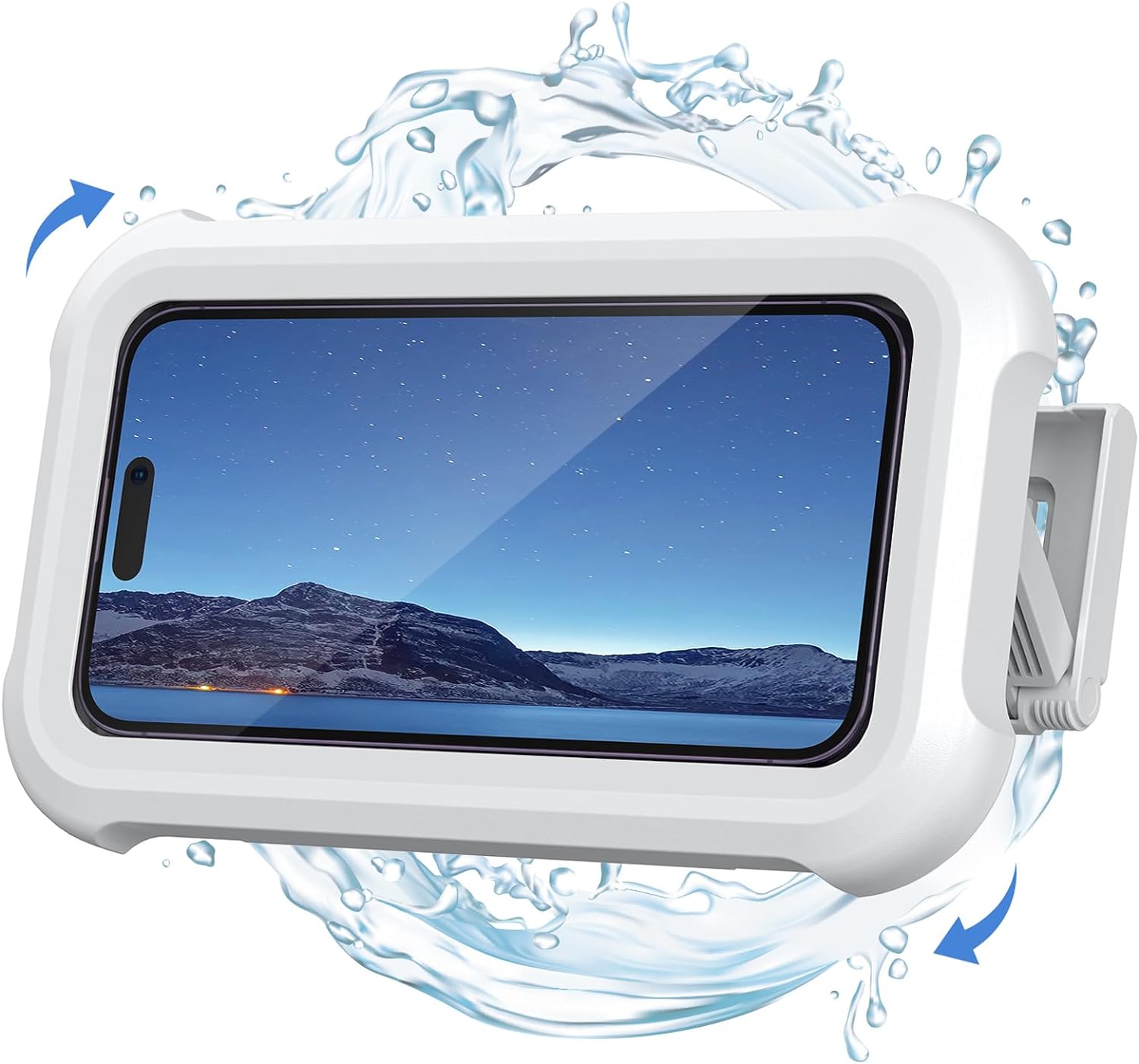 AquaGrip Rotating Shower Phone Mount