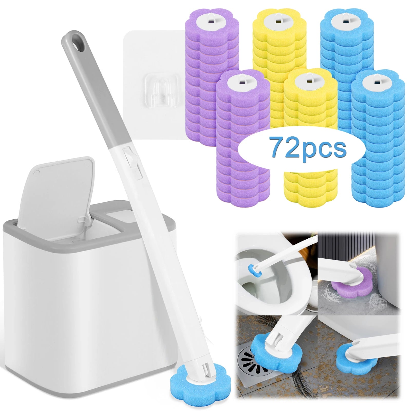 Smart Flush Brush Set