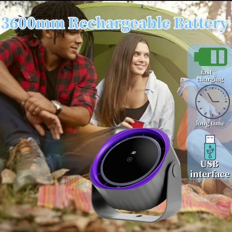 ClipCharge Portable Desk Fan