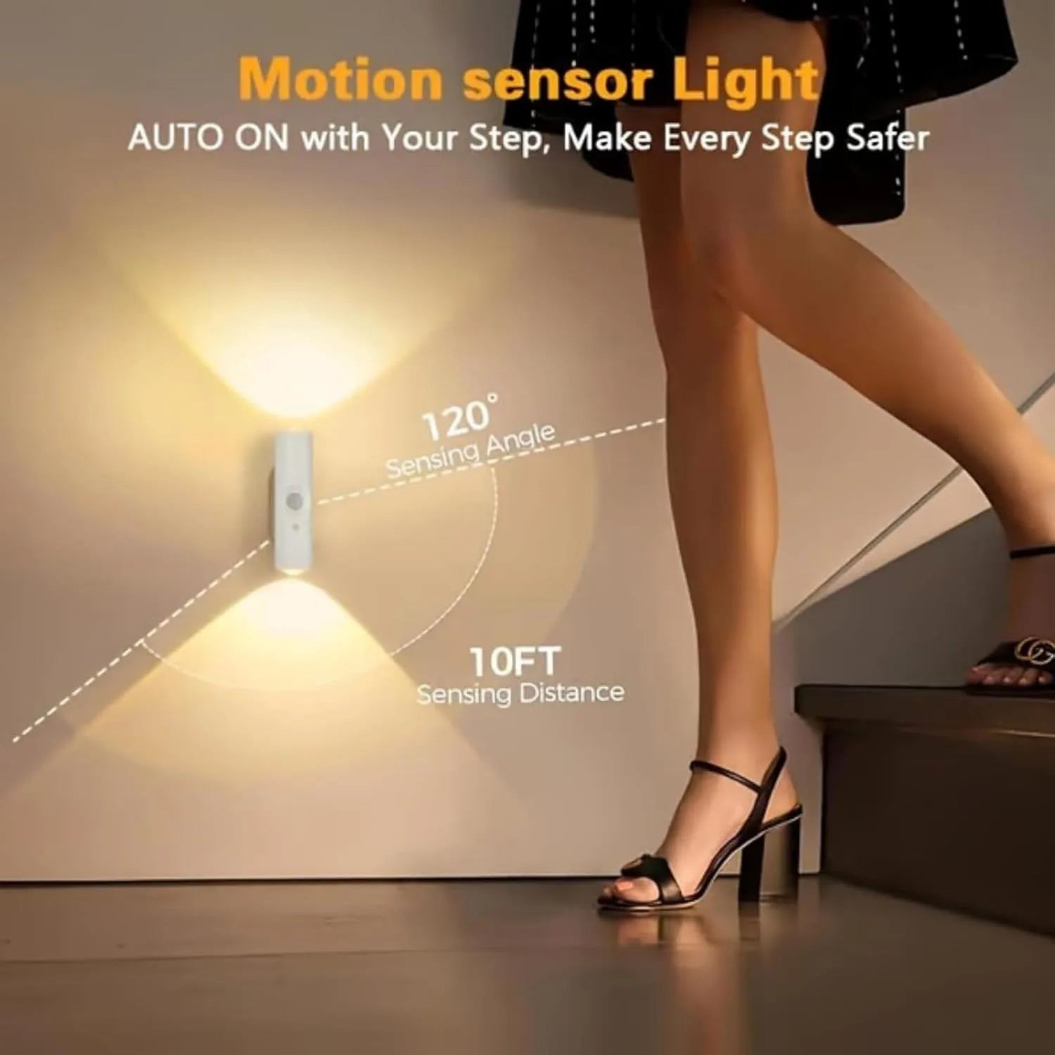 GlowMate Rechargeable Motion Night Light